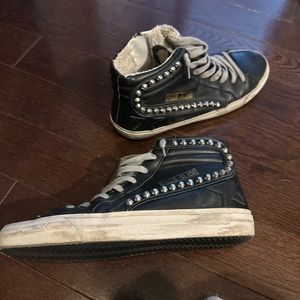 Golden goose slide sneakers